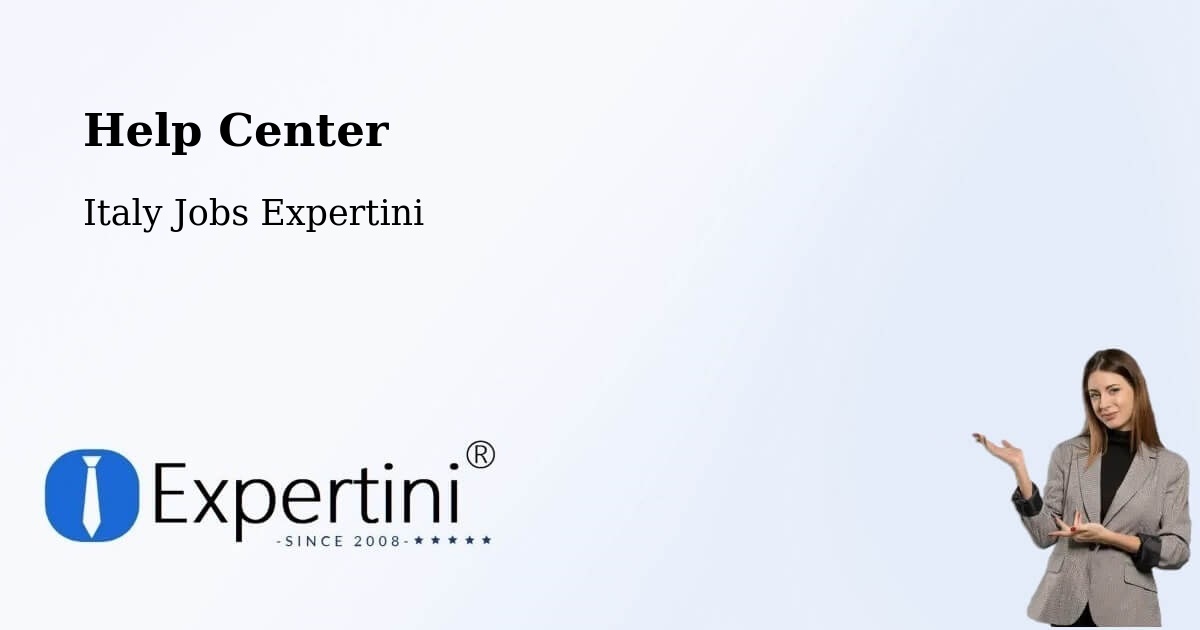 Help Center – Alberobello - Italy Jobs Expertini