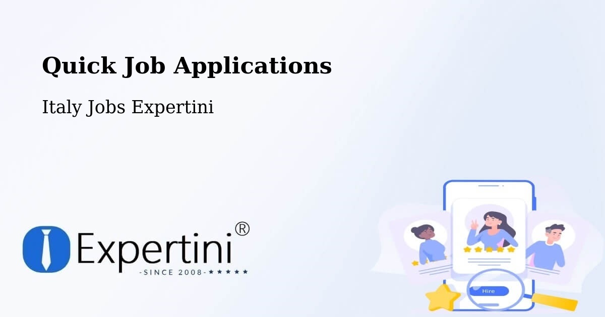 Quick Apply Feature – Alberobello - Italy Jobs Expertini